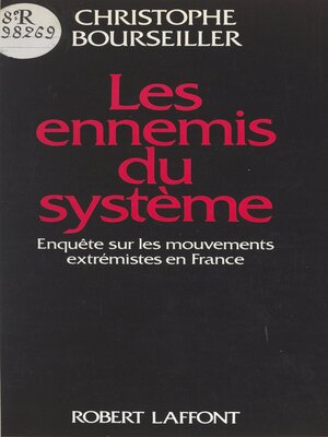 cover image of Les ennemis du système